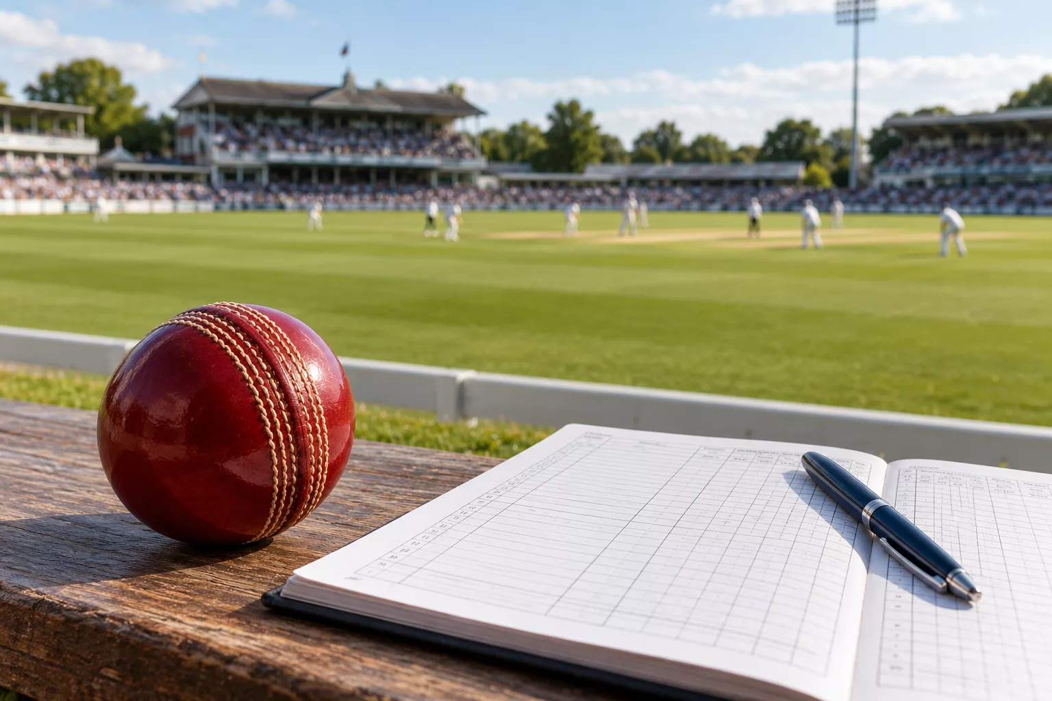 NYSpins editorial illustration: Cricket Formats and Scorecards