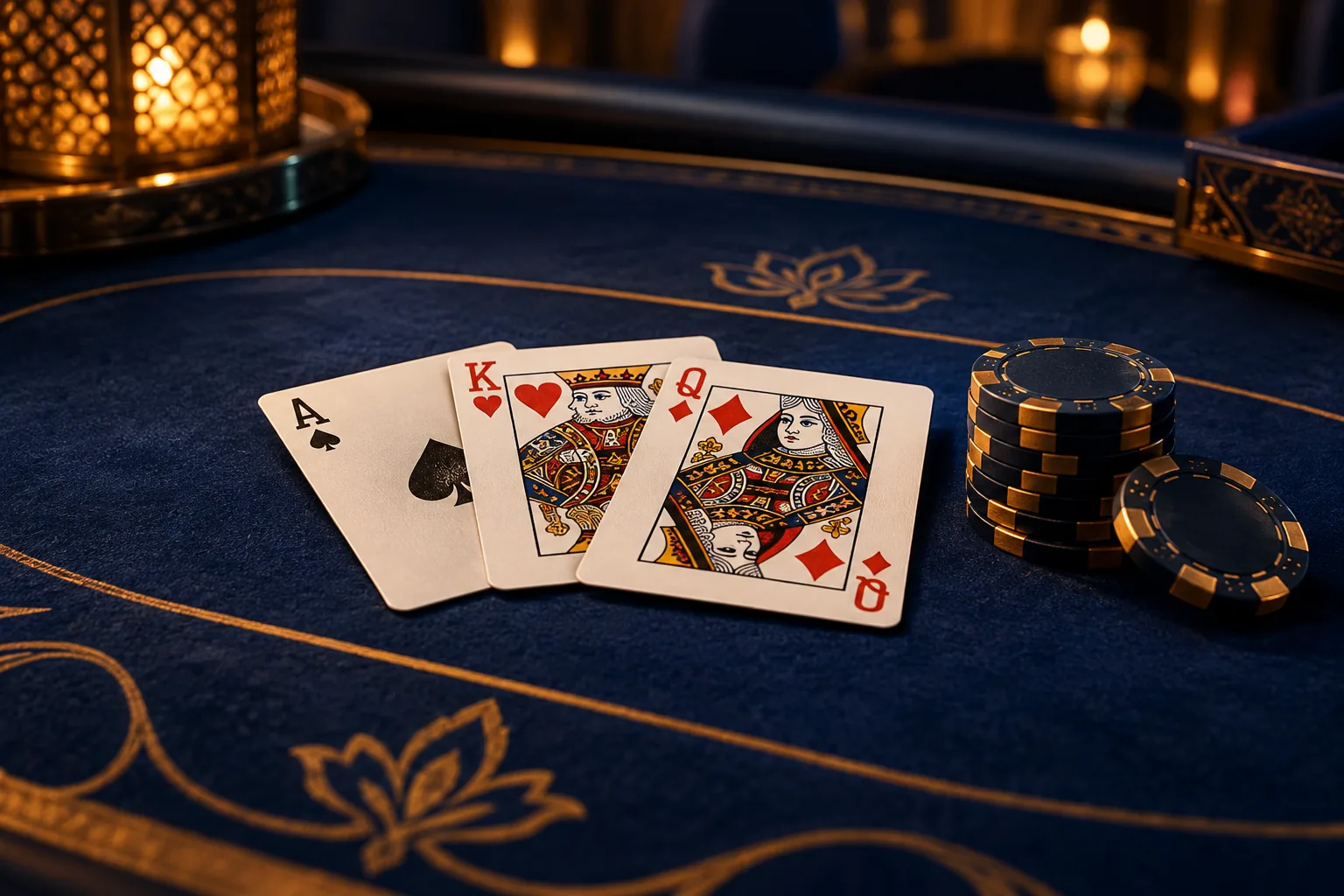 Playing cards and casino chips for NYSpins frequently asked questions